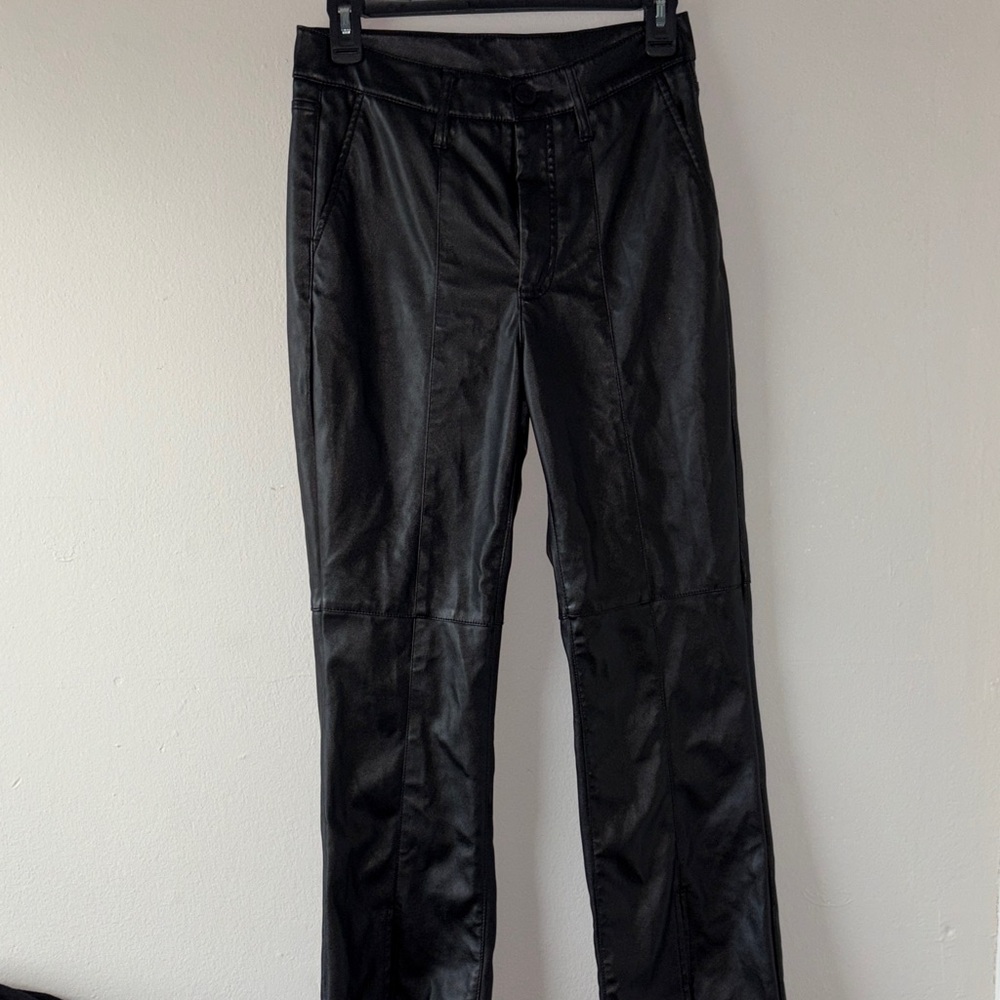 NWOT Kut from the Kloth Black Faux Leather Pants